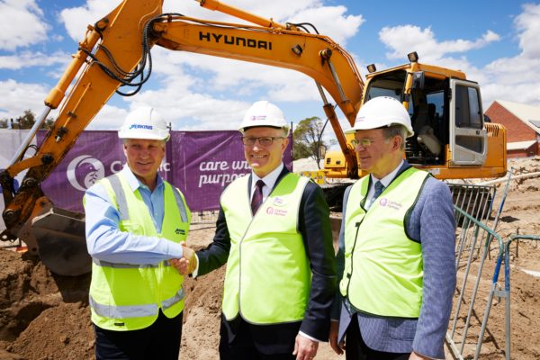 A new care home is being built in Belmont