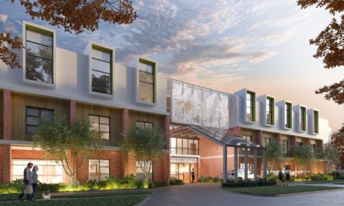 Artist's impression of Sister Mary Glowrey residential aged care in Belmont