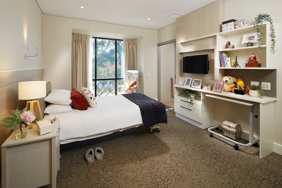 St Vincent's Aged Care private rooms