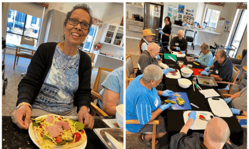 Sharing Laughs and Slices at Our Day Therapy Centres