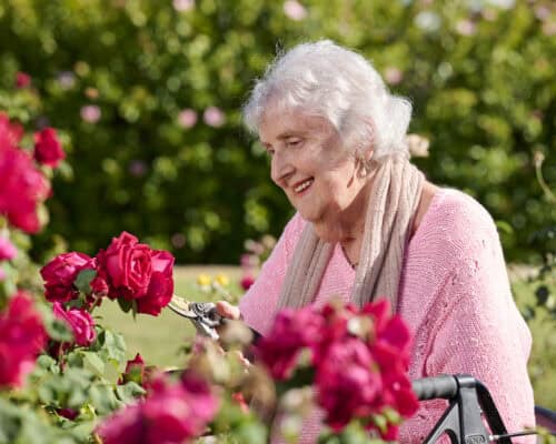 : I’ve had visits from different members of the Catholic Homes team, and I was so impressed with their kindness, empathy and what they could offer me.