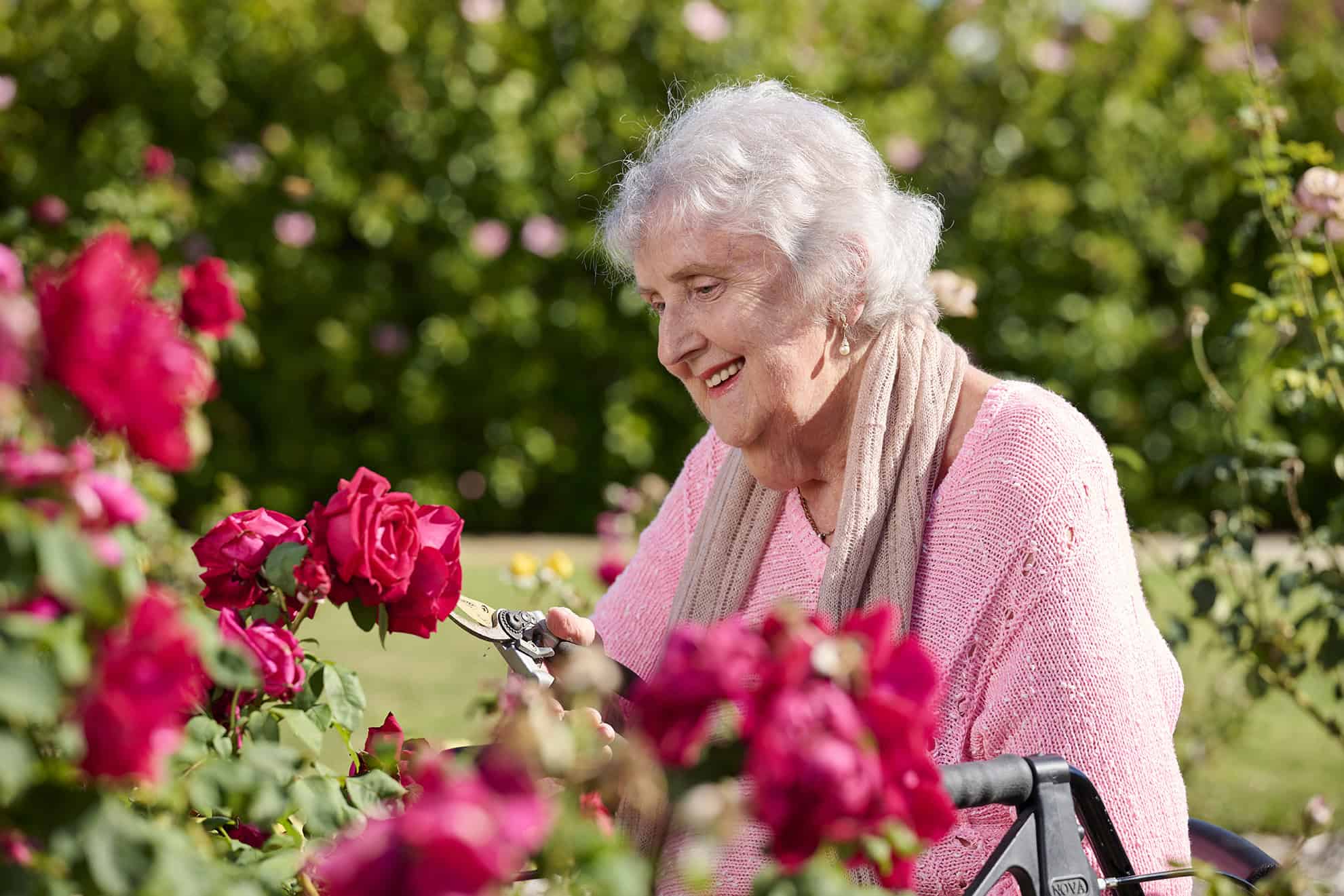 : I’ve had visits from different members of the Catholic Homes team, and I was so impressed with their kindness, empathy and what they could offer me.